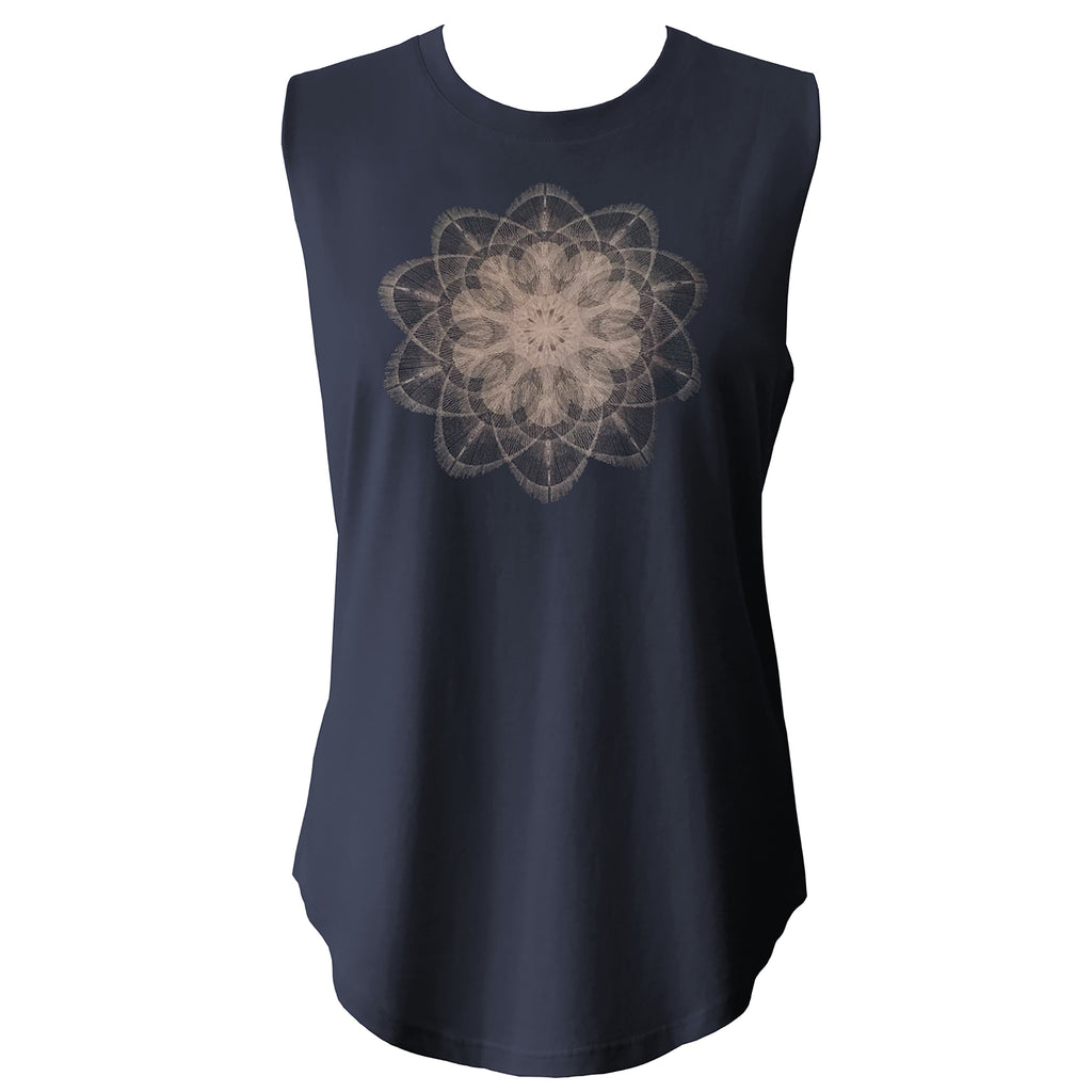Womens Cut off - Mandala