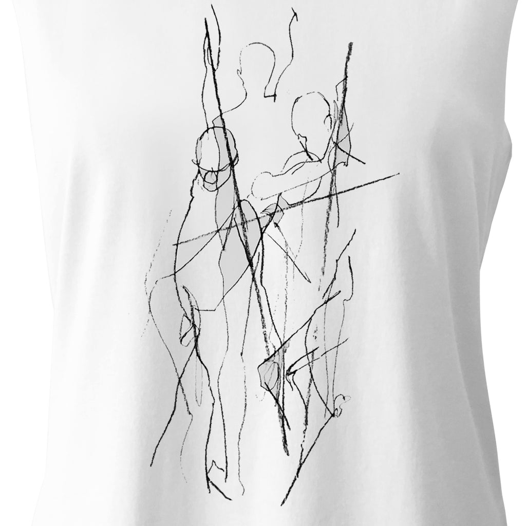 Womens Swing Dress - Stickmen